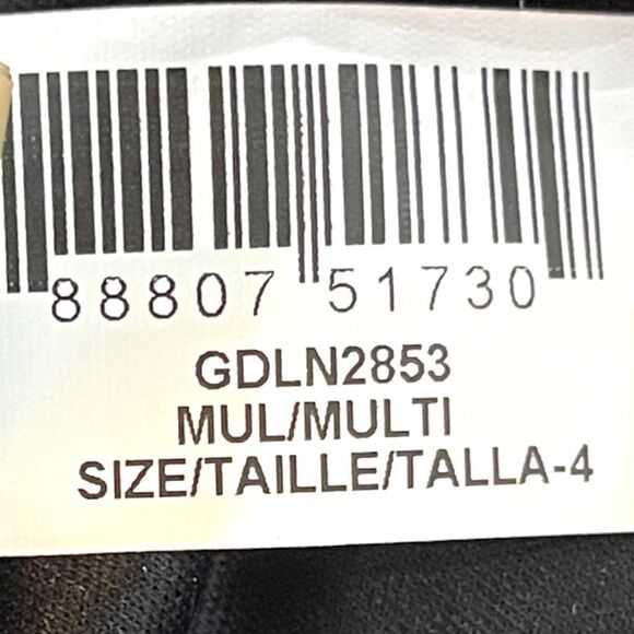 NWOT GUESS Lace Floral Off Shoulder Body con Mini 4 Black Multi - Picture 14 of 16